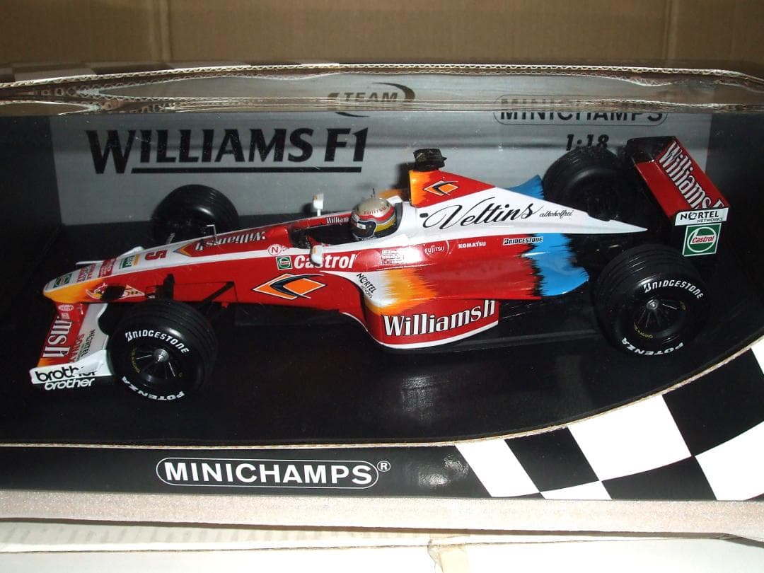 ウィリアムズ　FW２１　１９９９　A・ザナルディ　#５　ミニチャンプス　１／１８
