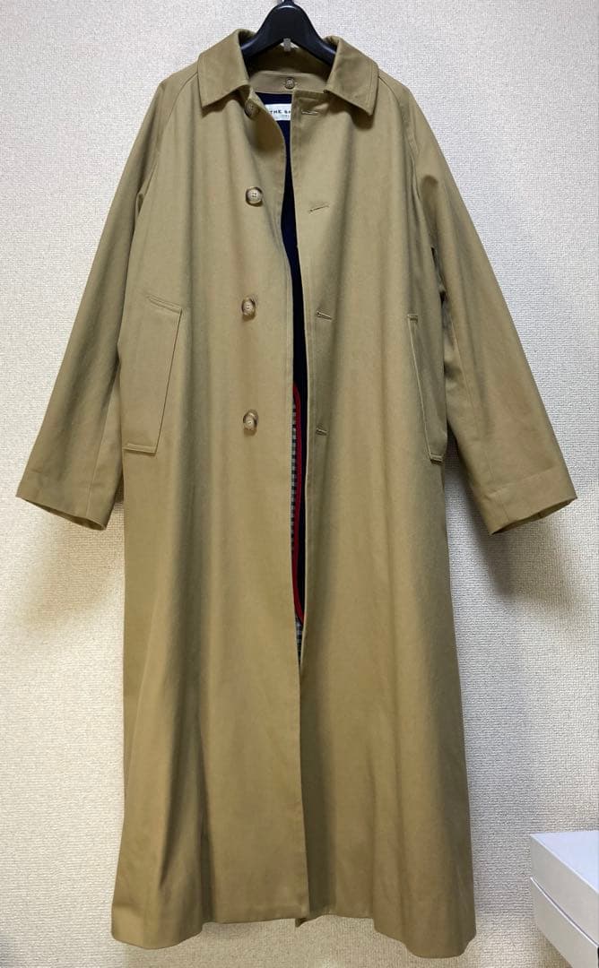 shinzone バルマカンコート シンゾーン ベージュ ライナー付き