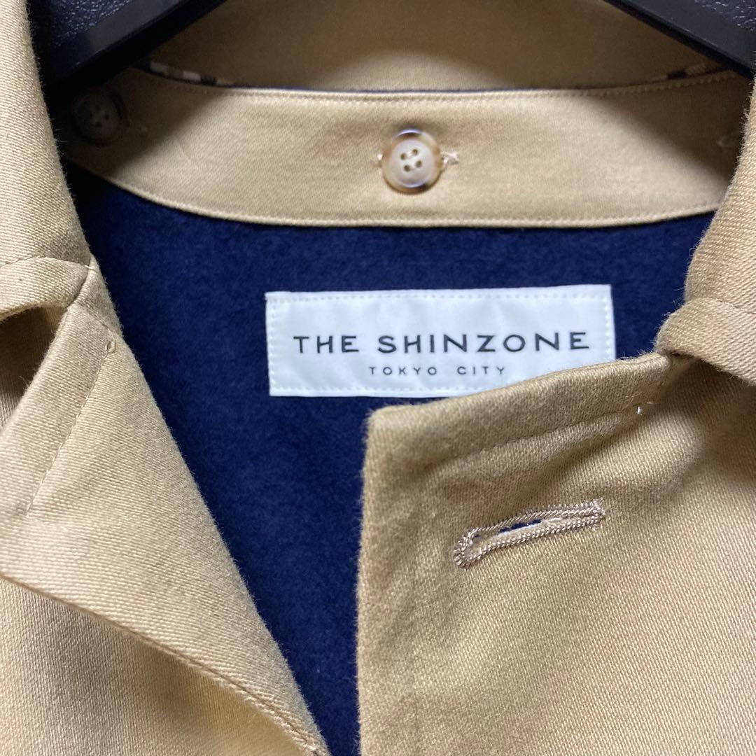 shinzone バルマカンコート シンゾーン ベージュ ライナー付き