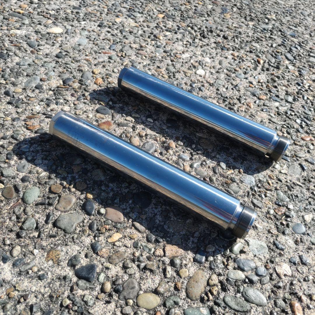 出目金ドラッグスター250 フロントフォークジョイント200mm