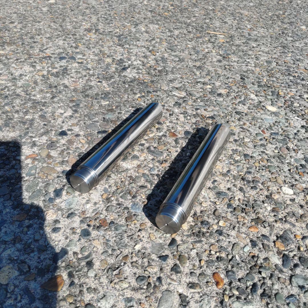 出目金ドラッグスター250 フロントフォークジョイント200mm