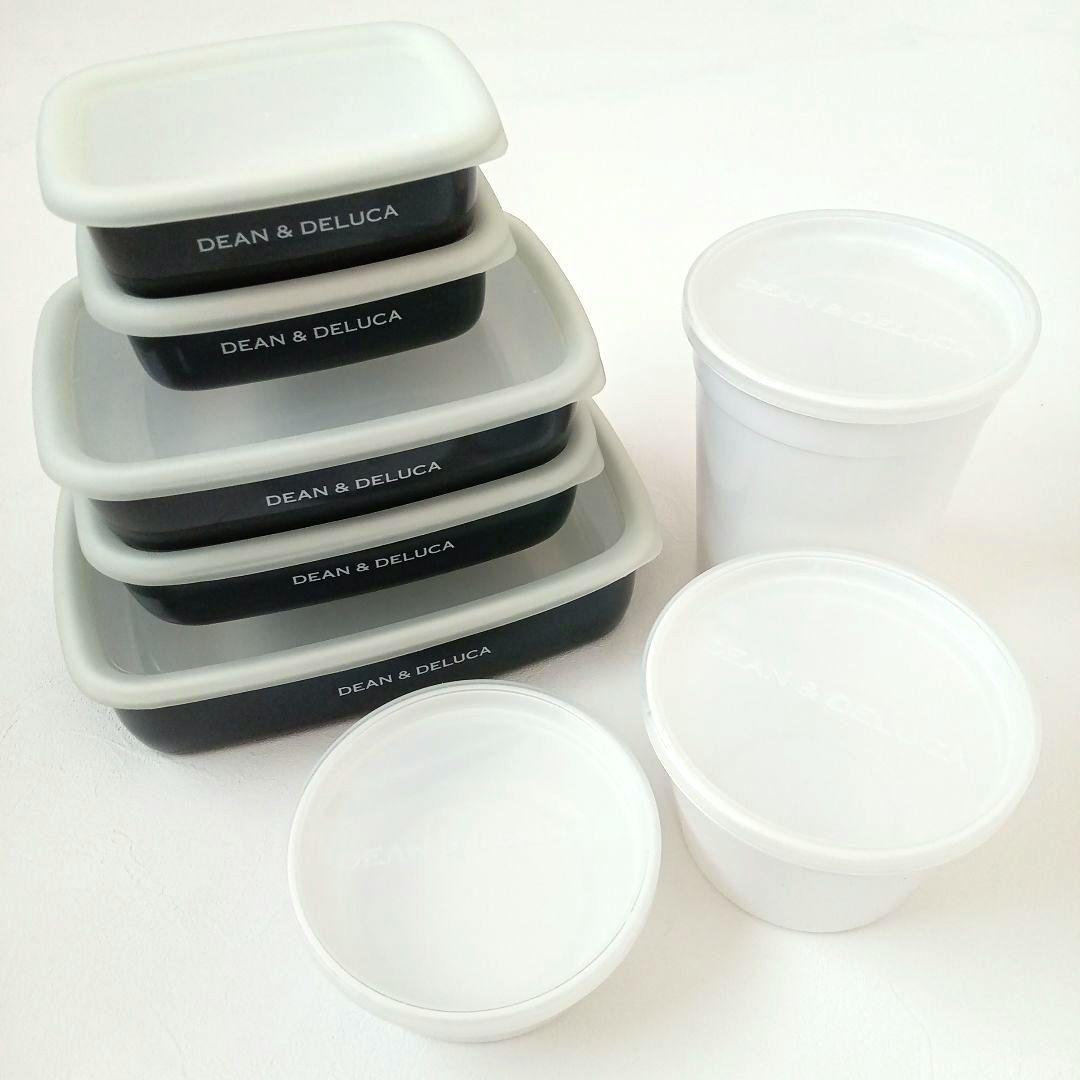 DEAN & DELUCA ホーロー容器 5個 フードコンテナ 3個 セット
