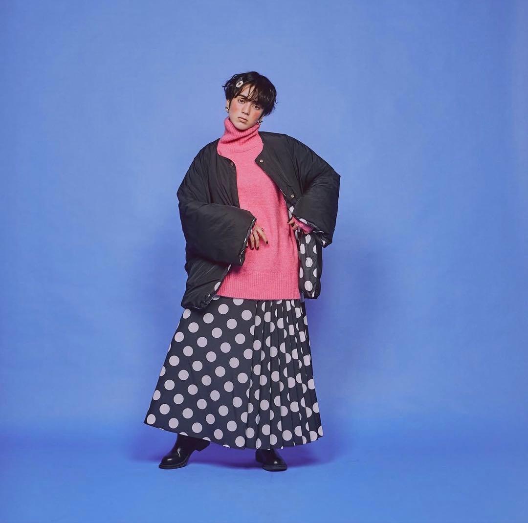 リバーシブル中綿ダウンジャケット