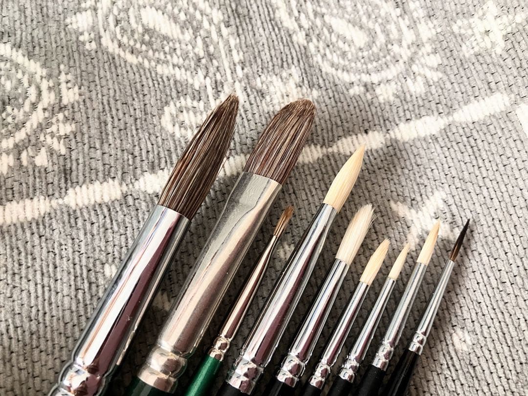 油絵具 セット 新品 他 21点セット 油彩筆 イーゼル ホルベイン 世界堂