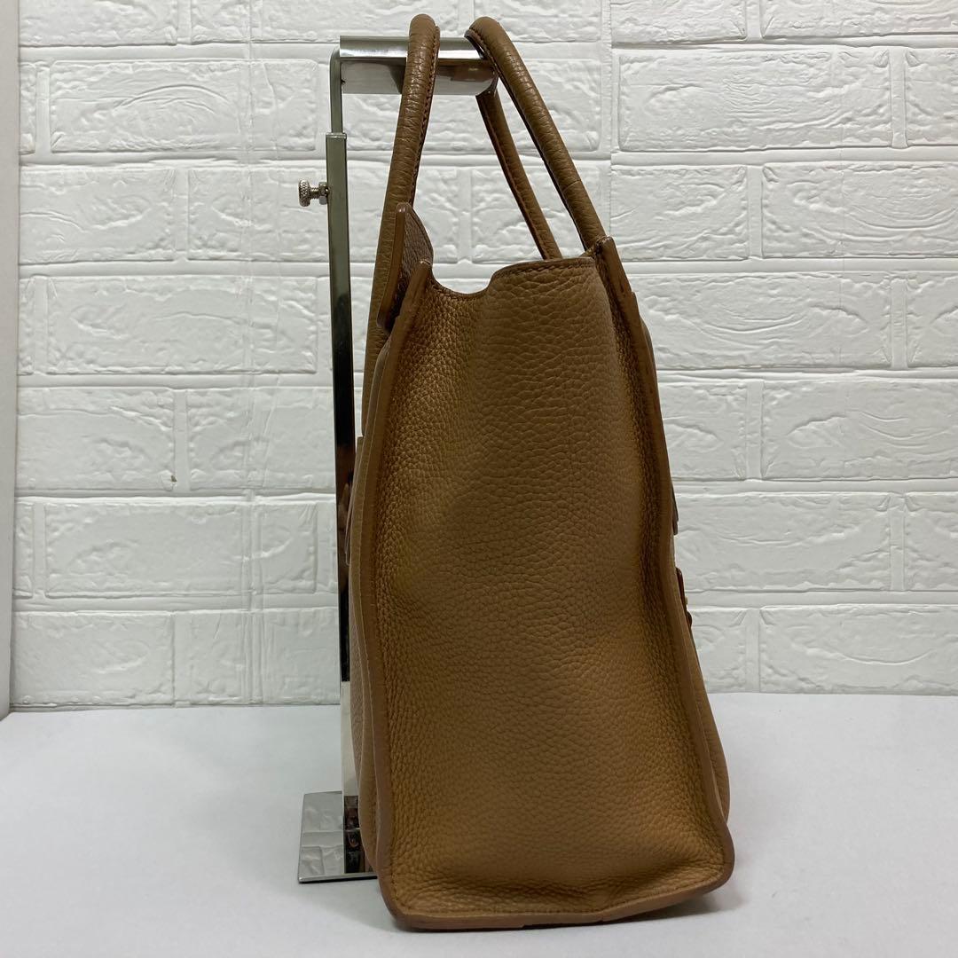 【美品】CELINE セリーヌ　ラゲージマイクロ　キャメル　トートバッグ