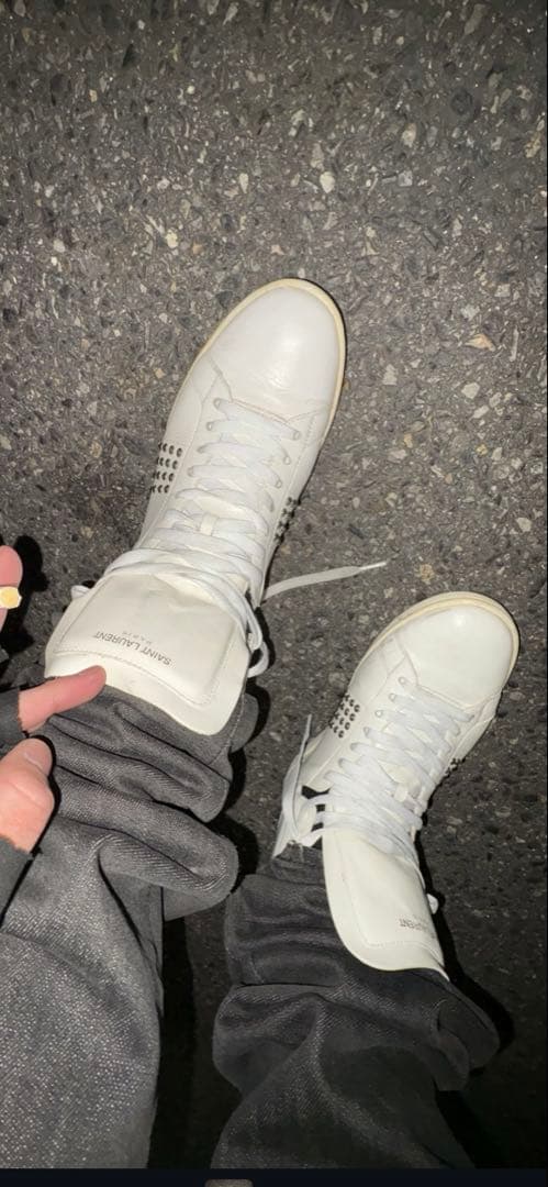 saint laurent paris ハイカットスニーカー