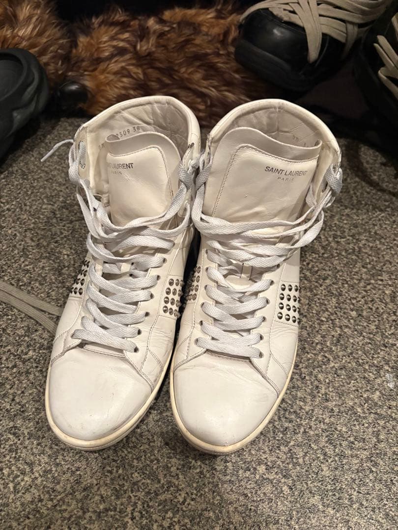 saint laurent paris ハイカットスニーカー