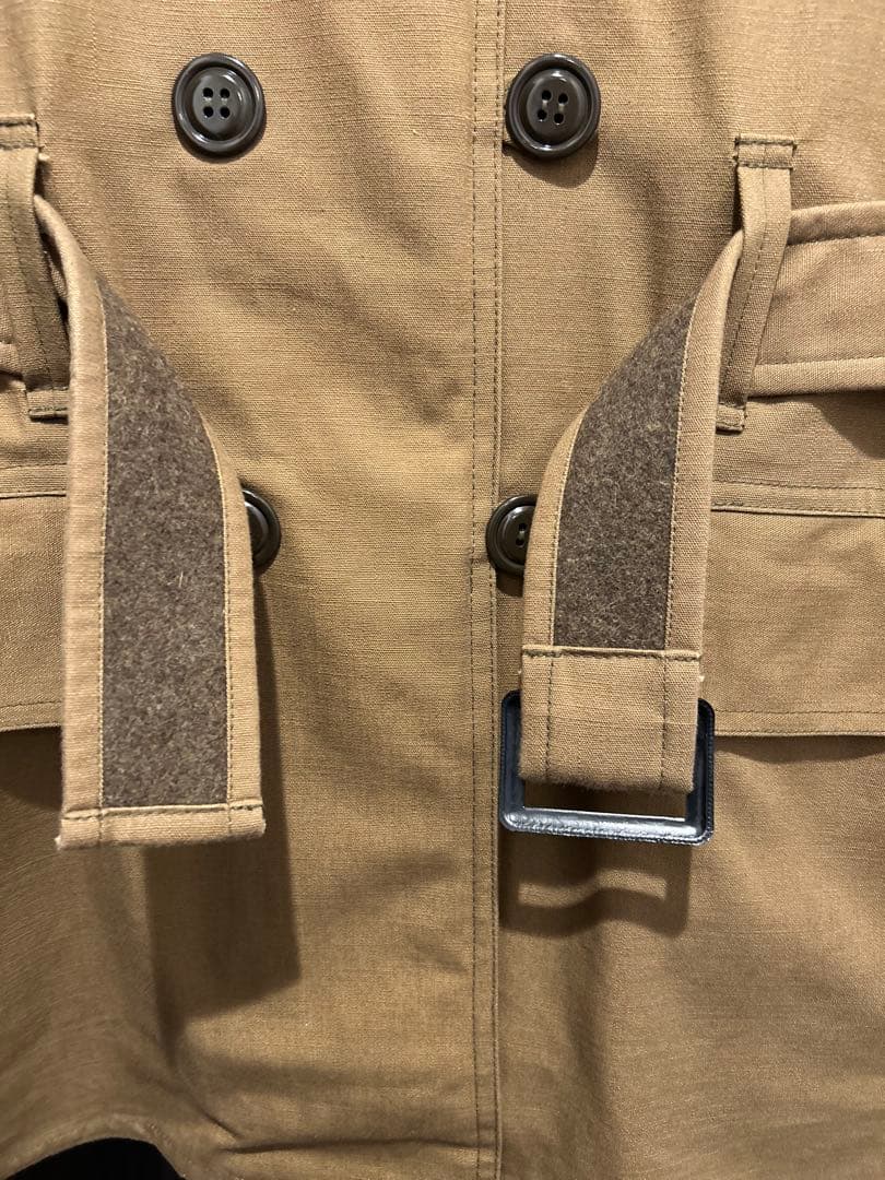 さ*と様 未使用　リアルマッコイズ　ジープコート　ステンシルカスタム　ミリタリー