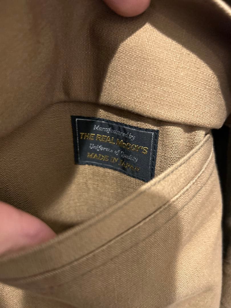 さ*と様 未使用　リアルマッコイズ　ジープコート　ステンシルカスタム　ミリタリー