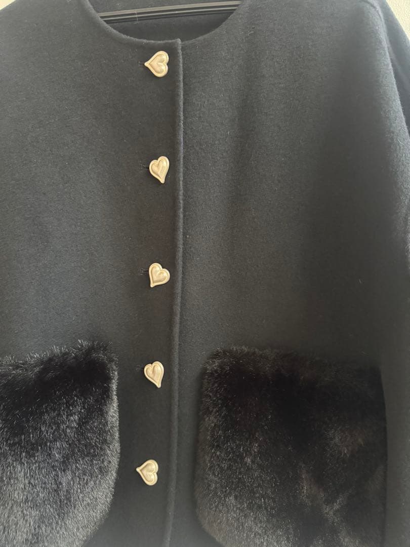 ジャケット・アウター gypsohila GPT-601 Fur Pocket  Coat