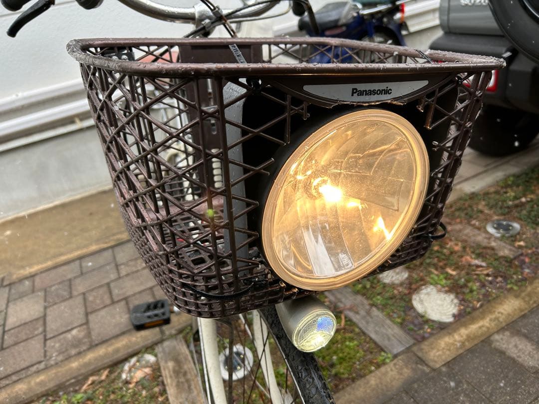 引き取り限定　Panasonic ビビライトU 外装6段快速化、爆光ライト！！