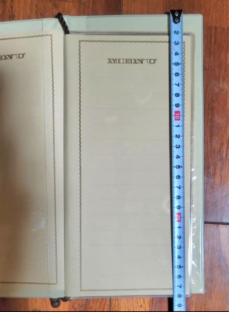 新品■メニュー表10冊セット　喫茶純喫茶カフェbarスナック経営高級menu