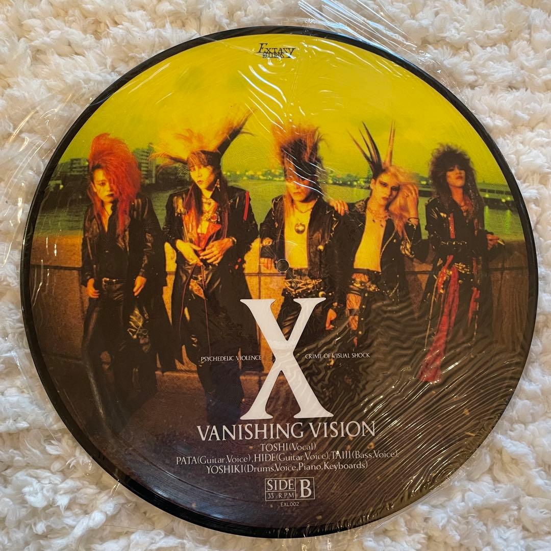 X VANISHING VISION ピクチャー盤