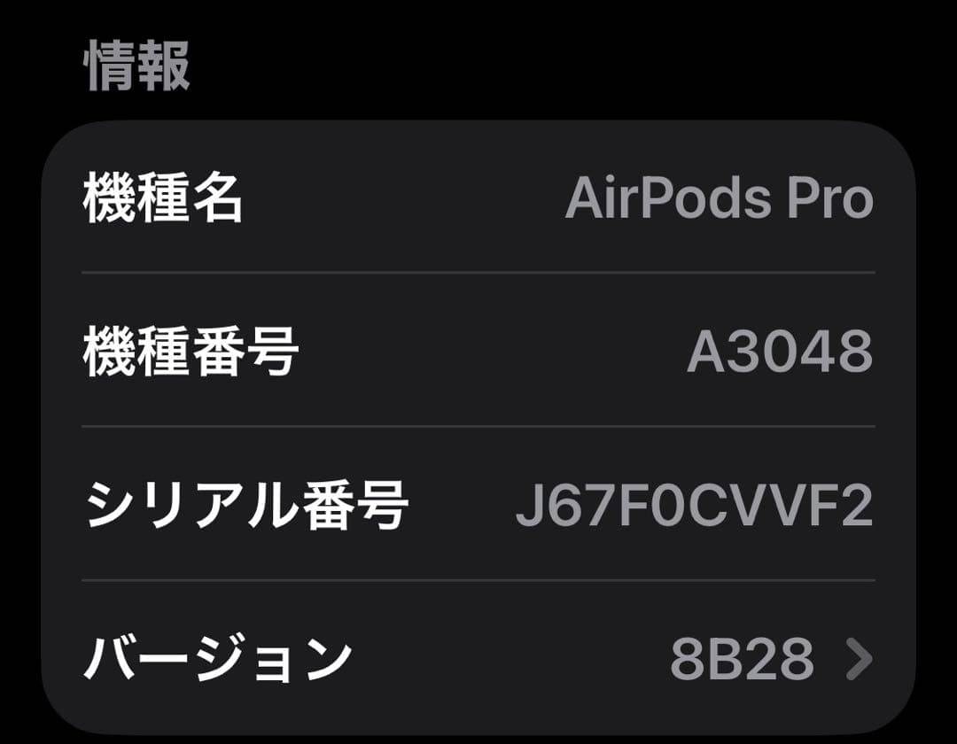 純正AirPods Pro 第2世代 USB-C A3048 PITAKAケース