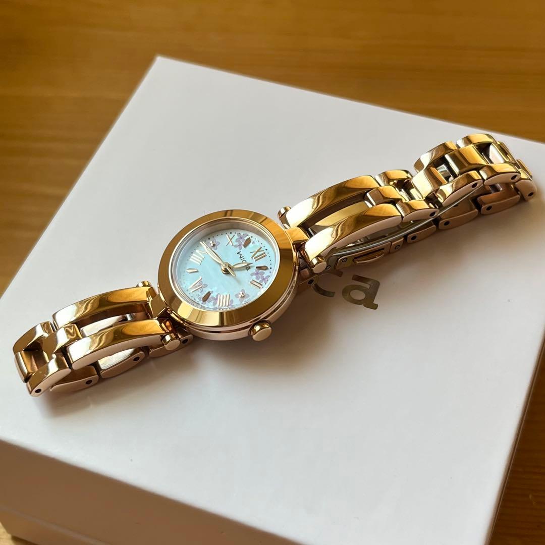 【SALE】シチズン wicca ウィッカ ハーフバングル ライラック 限定