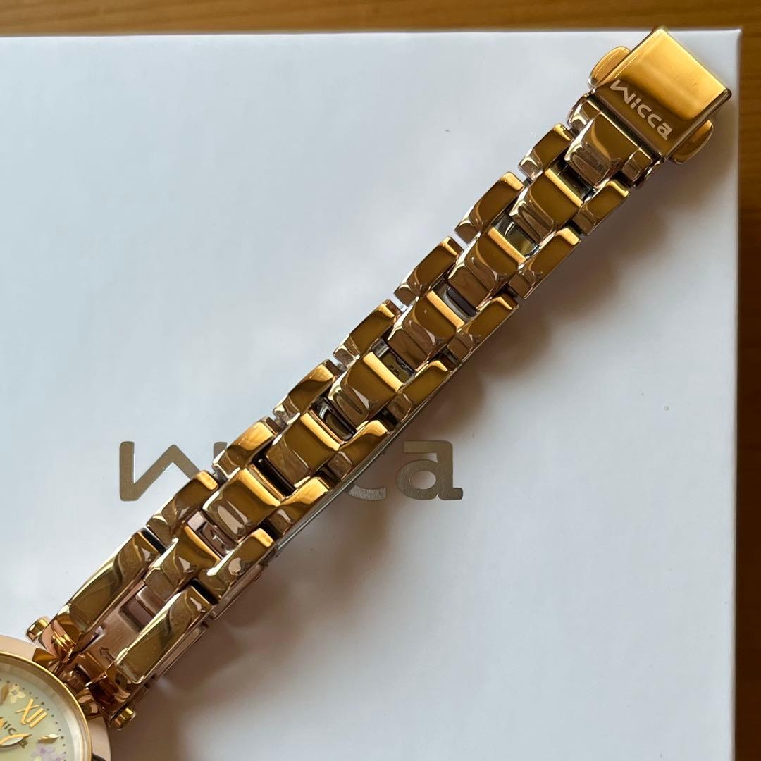 【SALE】シチズン wicca ウィッカ ハーフバングル ライラック 限定