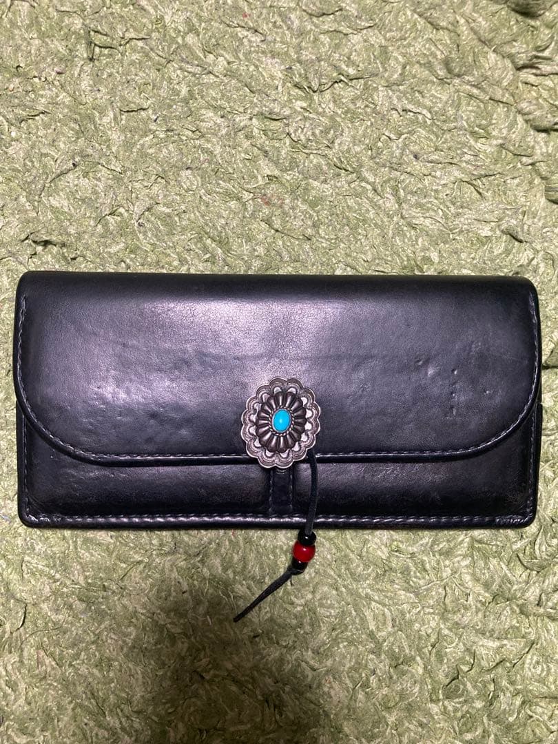 格安！ゴローズ　長財布　ターコイズ