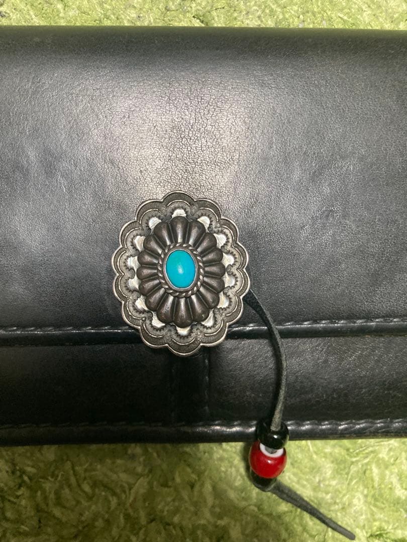 格安！ゴローズ　長財布　ターコイズ