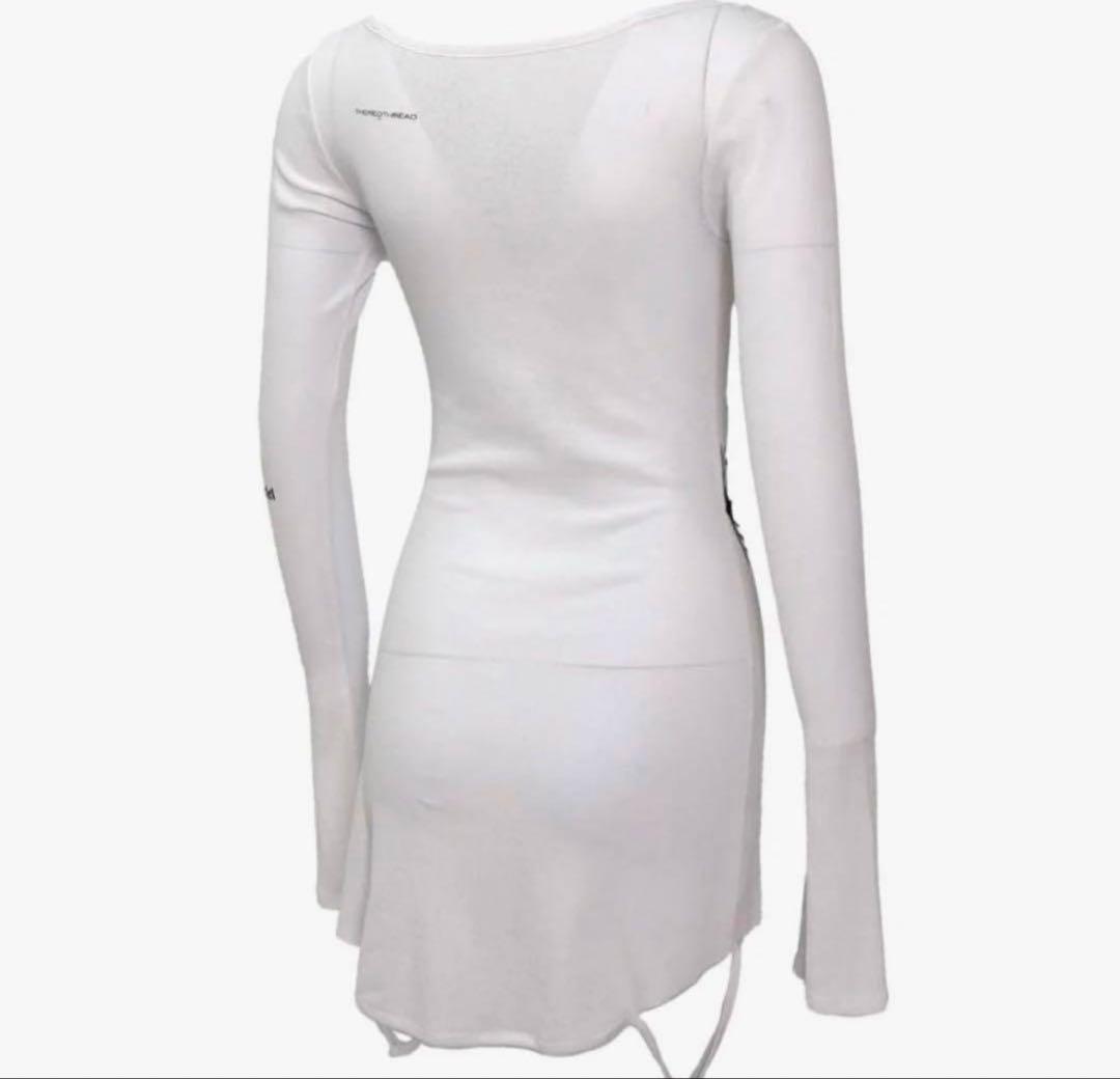 theredthread/ S stamp tee dress シズニルック