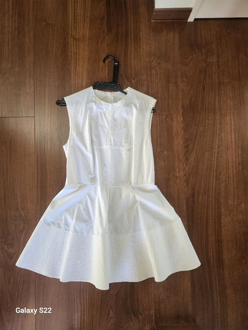 PATOU ホワイト ノースリーブ チュニック 38