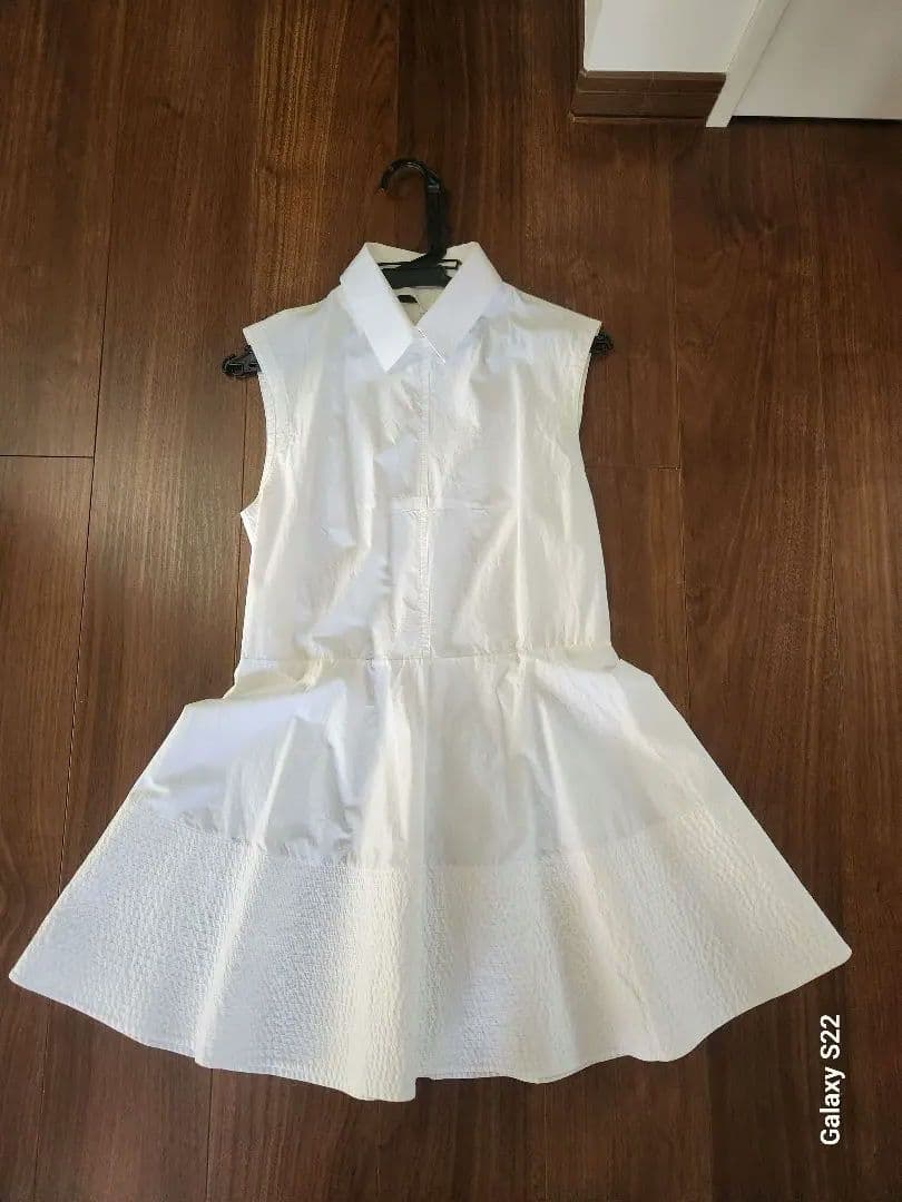 PATOU ホワイト ノースリーブ チュニック 38