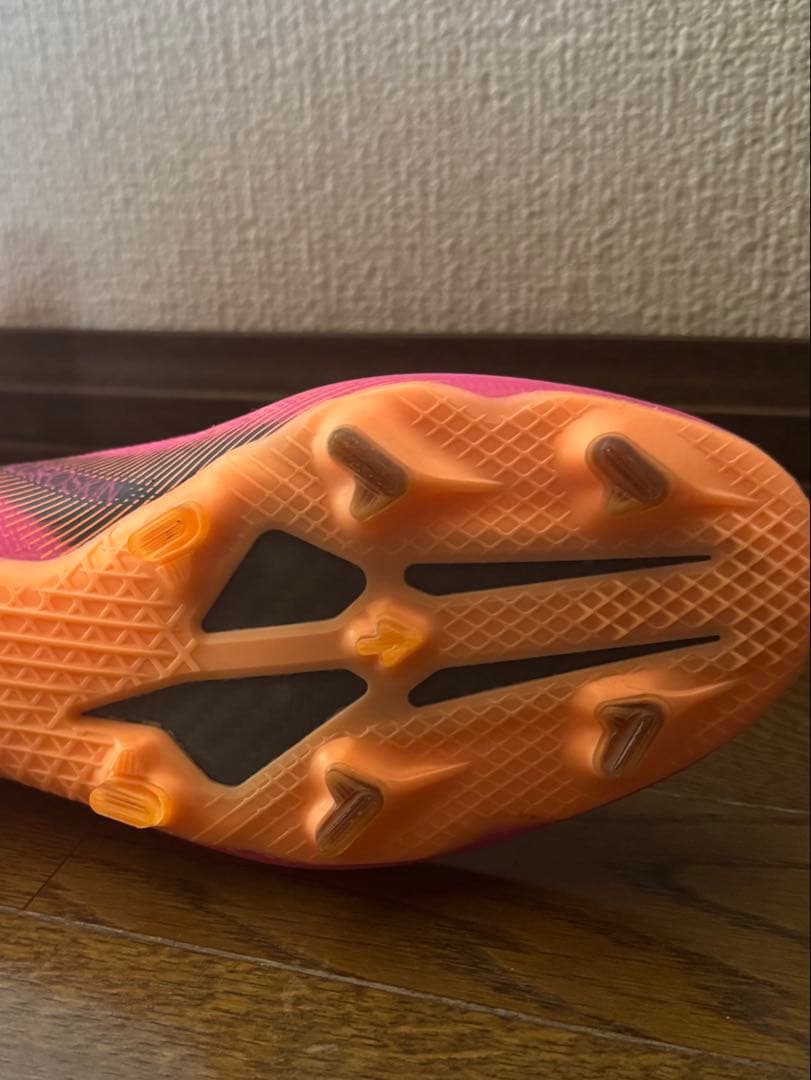 adidas Xゴースト1 FG / オレンジ×ピンク