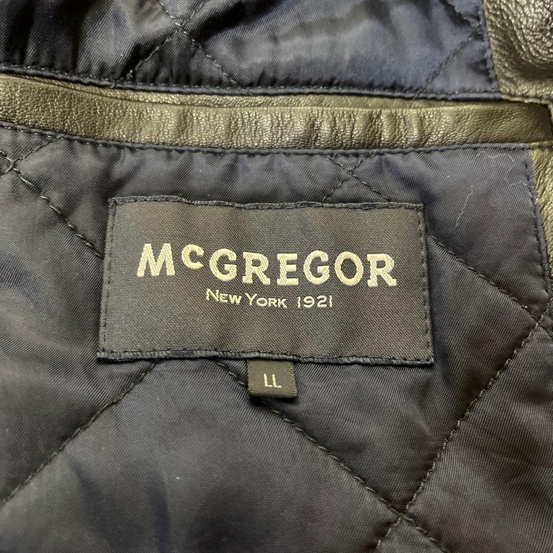 McGREGOR オールレザー スタジャン LL