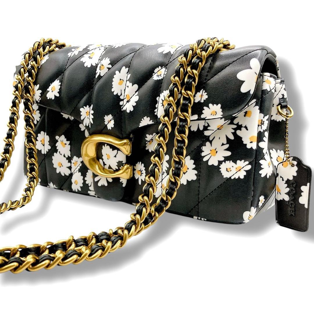 極美品✨COACH THE TABBY ショルダーバッグ チェーン キルティング