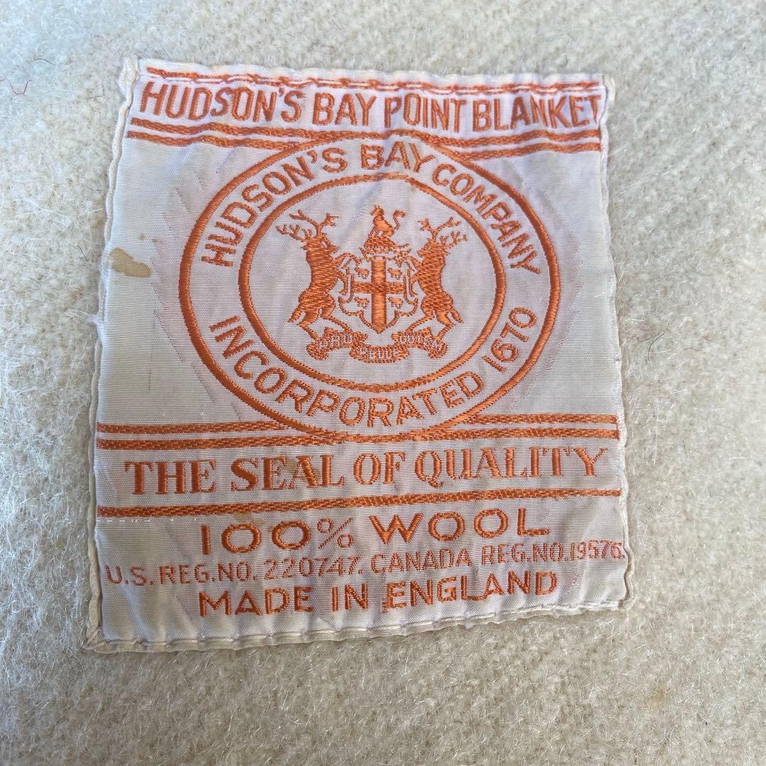 HUDSON'S BAY 4ポイントブランケット ヴィンテージ 50s