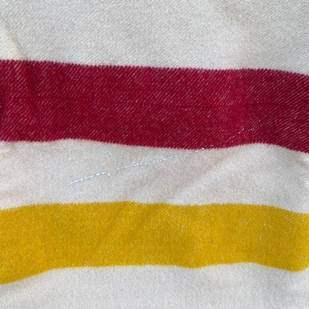 HUDSON'S BAY 4ポイントブランケット ヴィンテージ 50s