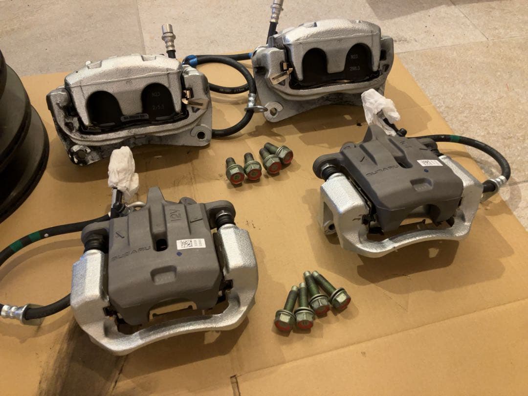 引き取り限定GR86/GT86 純正ブレーキ/RZスポーツパッド/ブレーキホース