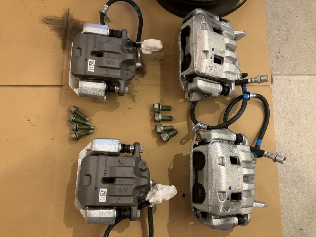 引き取り限定GR86/GT86 純正ブレーキ/RZスポーツパッド/ブレーキホース