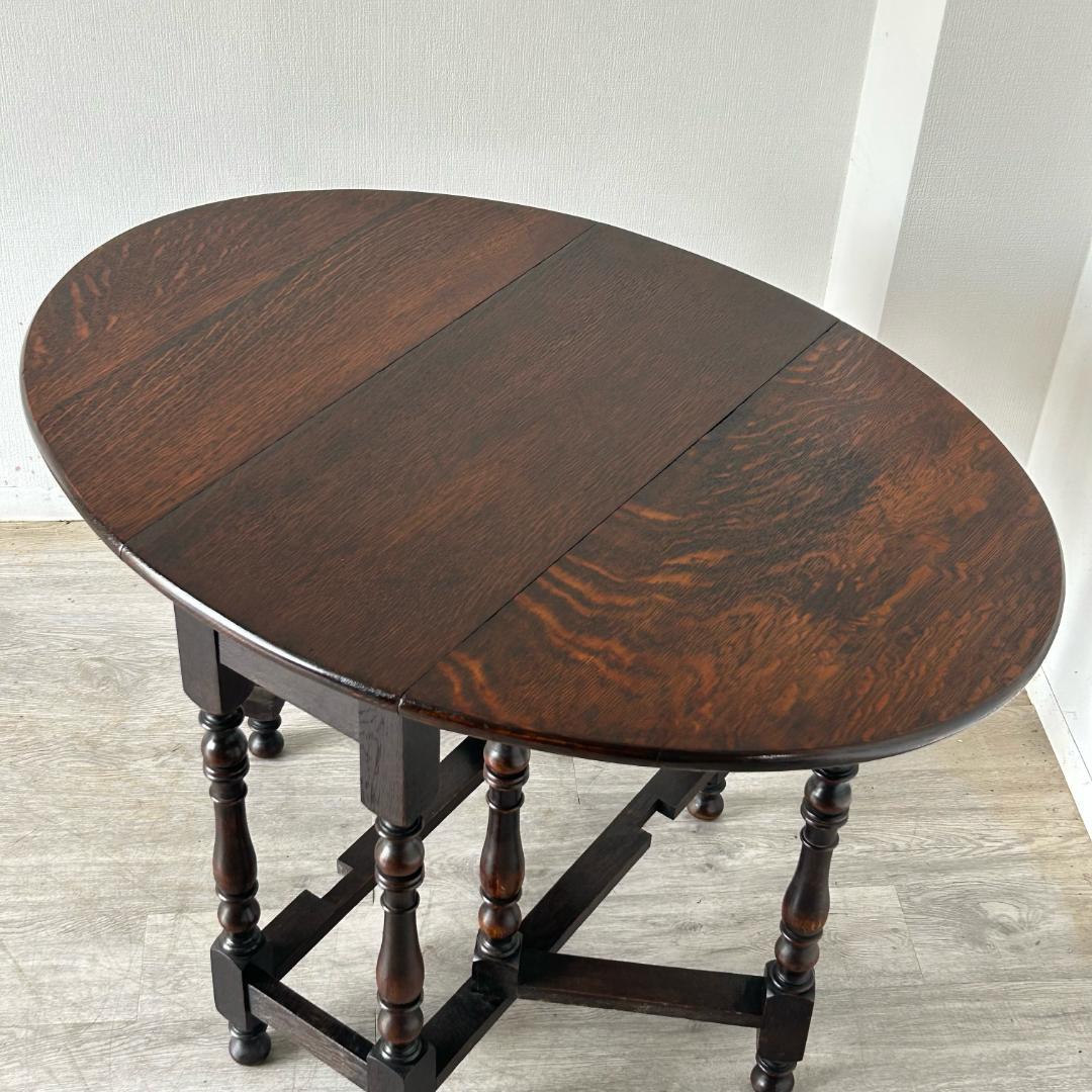 アンティーク 家具 ゲートレッグテーブルテーブル 1930年頃 英国製 556A