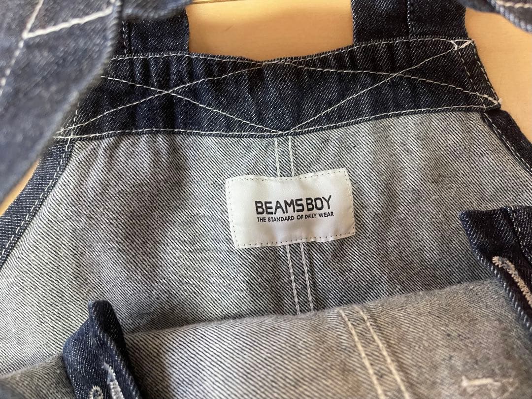BEAMS BOY ユーロワーク　オーバーオール　インディゴ　サロペット