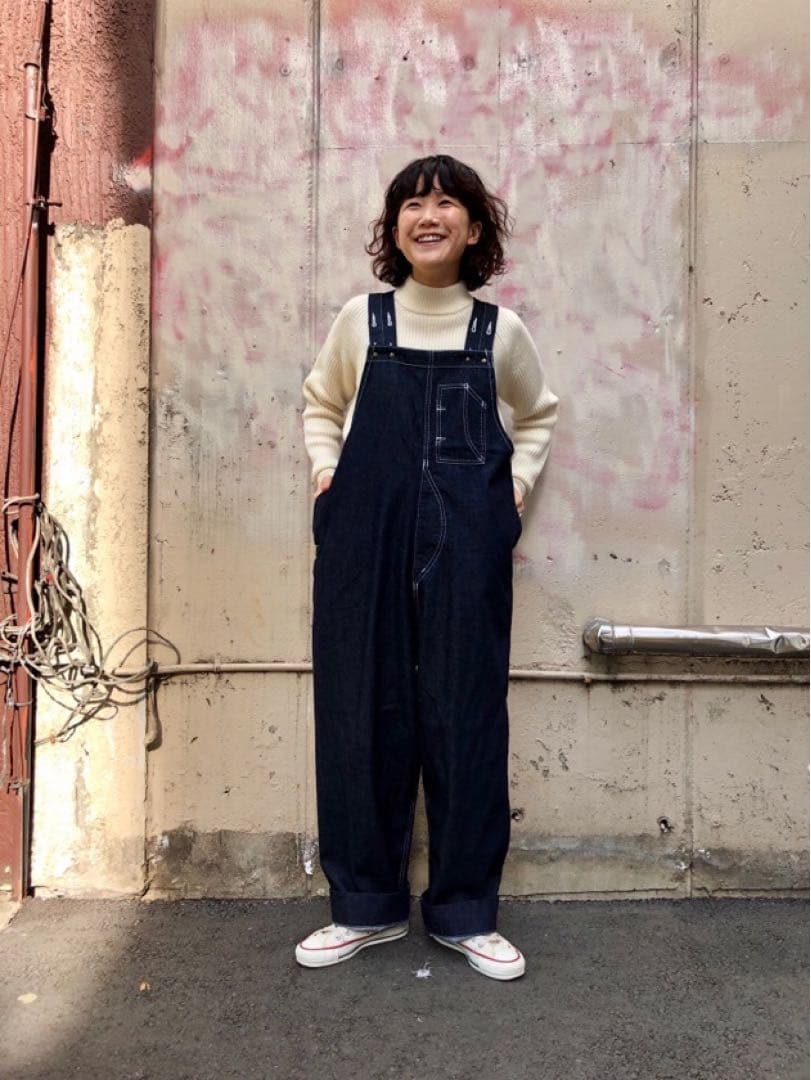 BEAMS BOY ユーロワーク　オーバーオール　インディゴ　サロペット