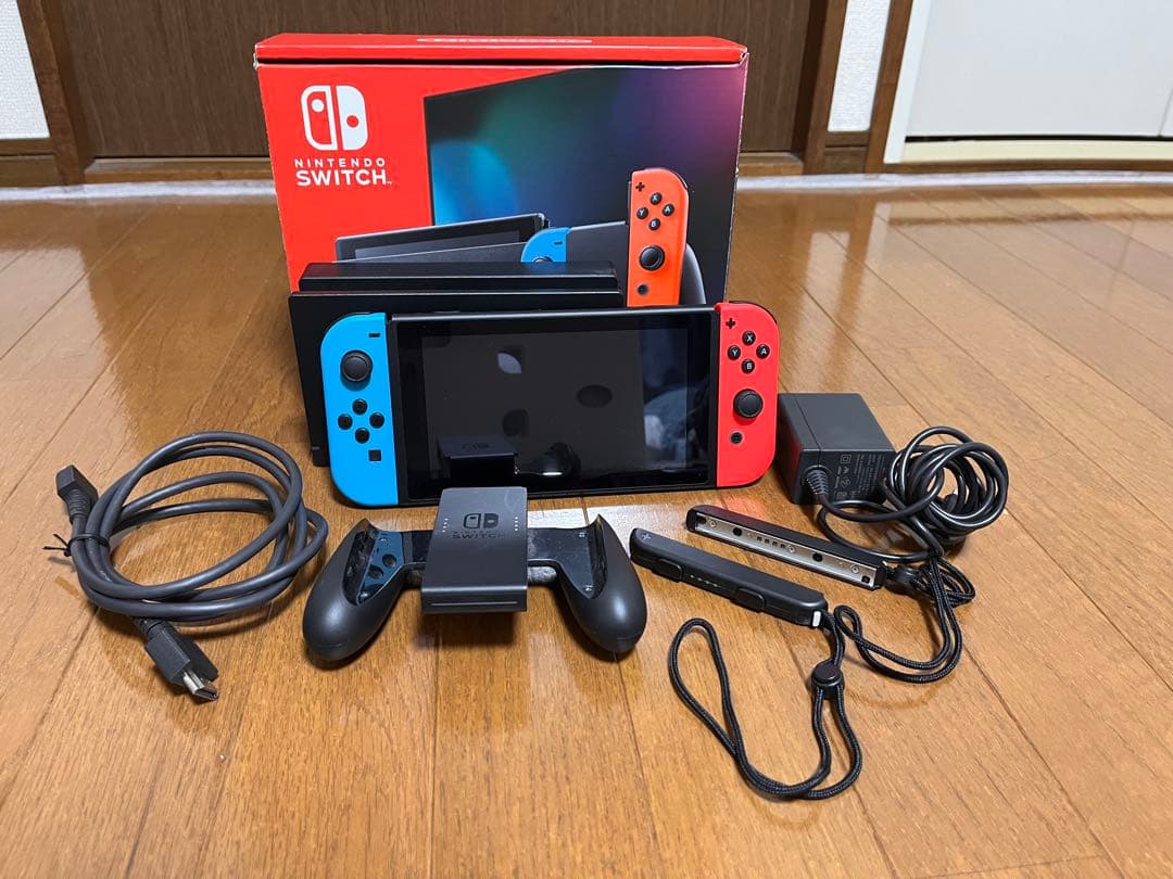 !!値下げ‼︎Nintendo Switch 本体 付属品完備バッテリー強化版