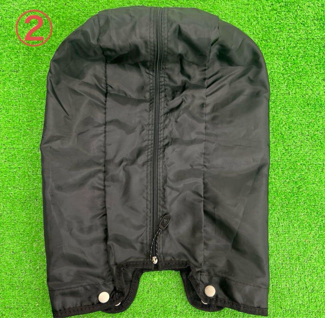 adidas アディダス キャディバッグ 8インチ ゴルフバッグ　レッド　中古品