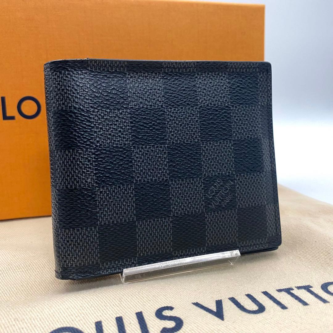 ルイヴィトン ダミエグラフィット ポルトフォイユ アメリゴ NM 二つ折り財布