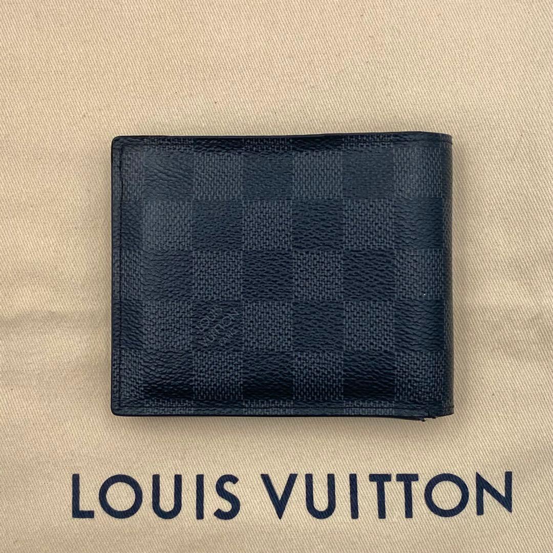 ルイヴィトン ダミエグラフィット ポルトフォイユ アメリゴ NM 二つ折り財布