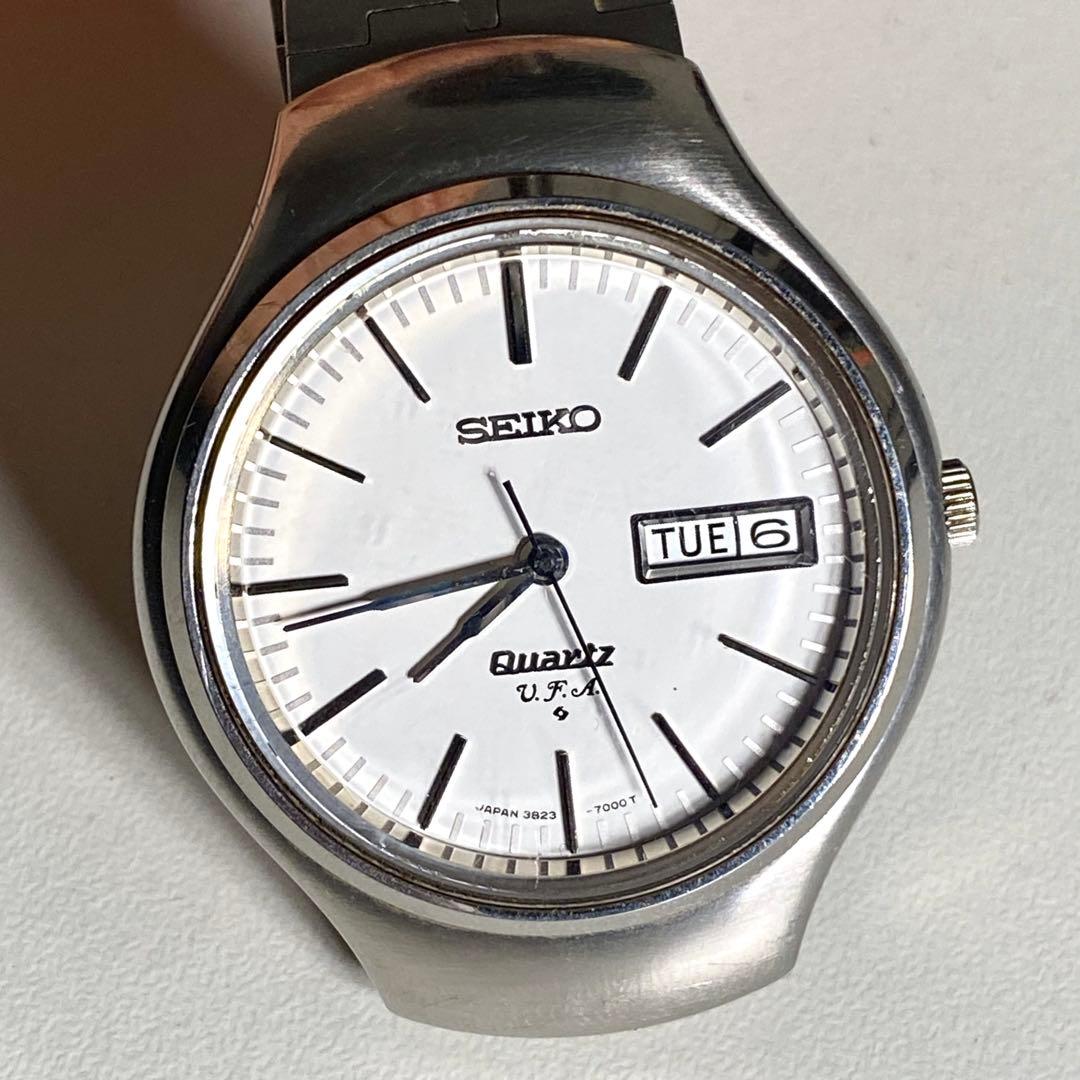 SEIKO セイコー クォーツ VFA デイデイト 腕時計 ヴィンテージ
