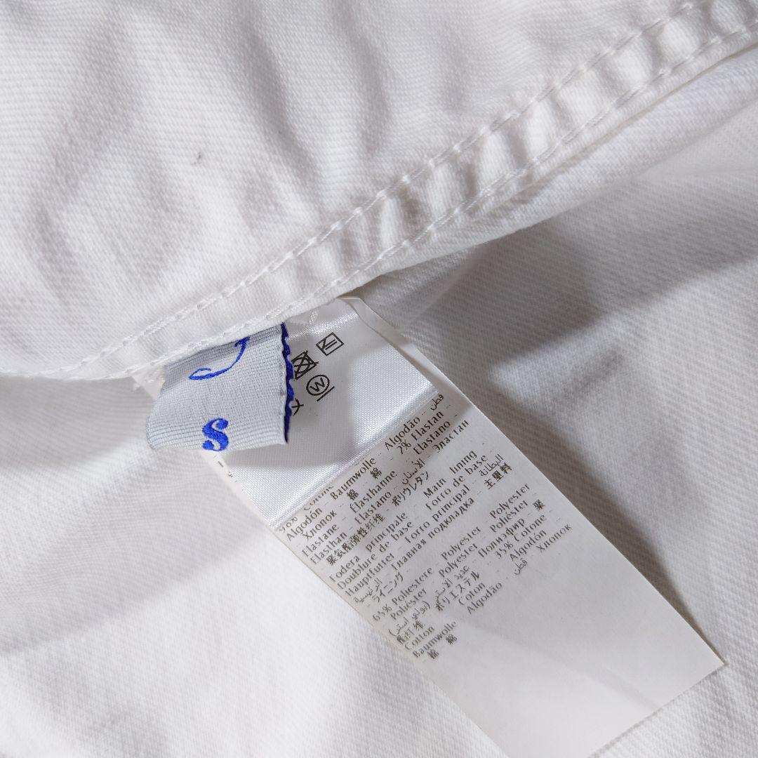 JACOB COHEN ヤコブコーエン 白 デニムジャケット S ストレッチ