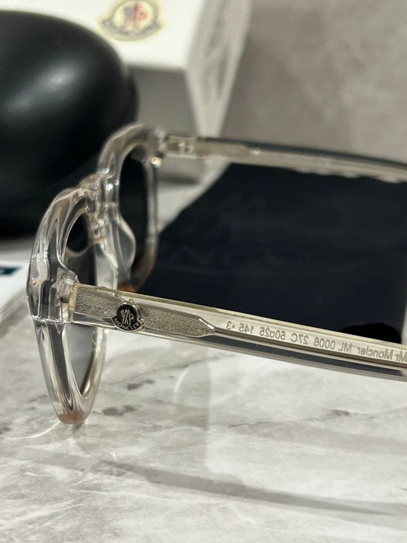【貴重品】 モンクレール ML0006 27C サングラス ラファエル クリア