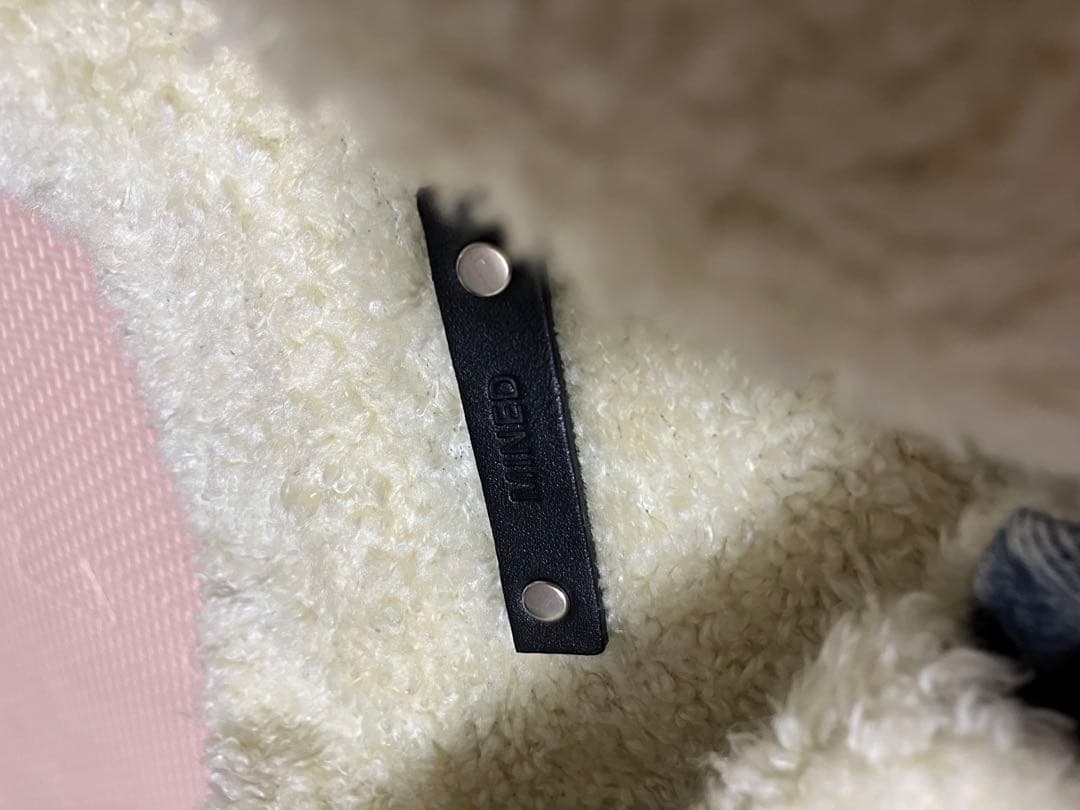 MINEDENIM WIND AND SEA ボア デニム ジャケット