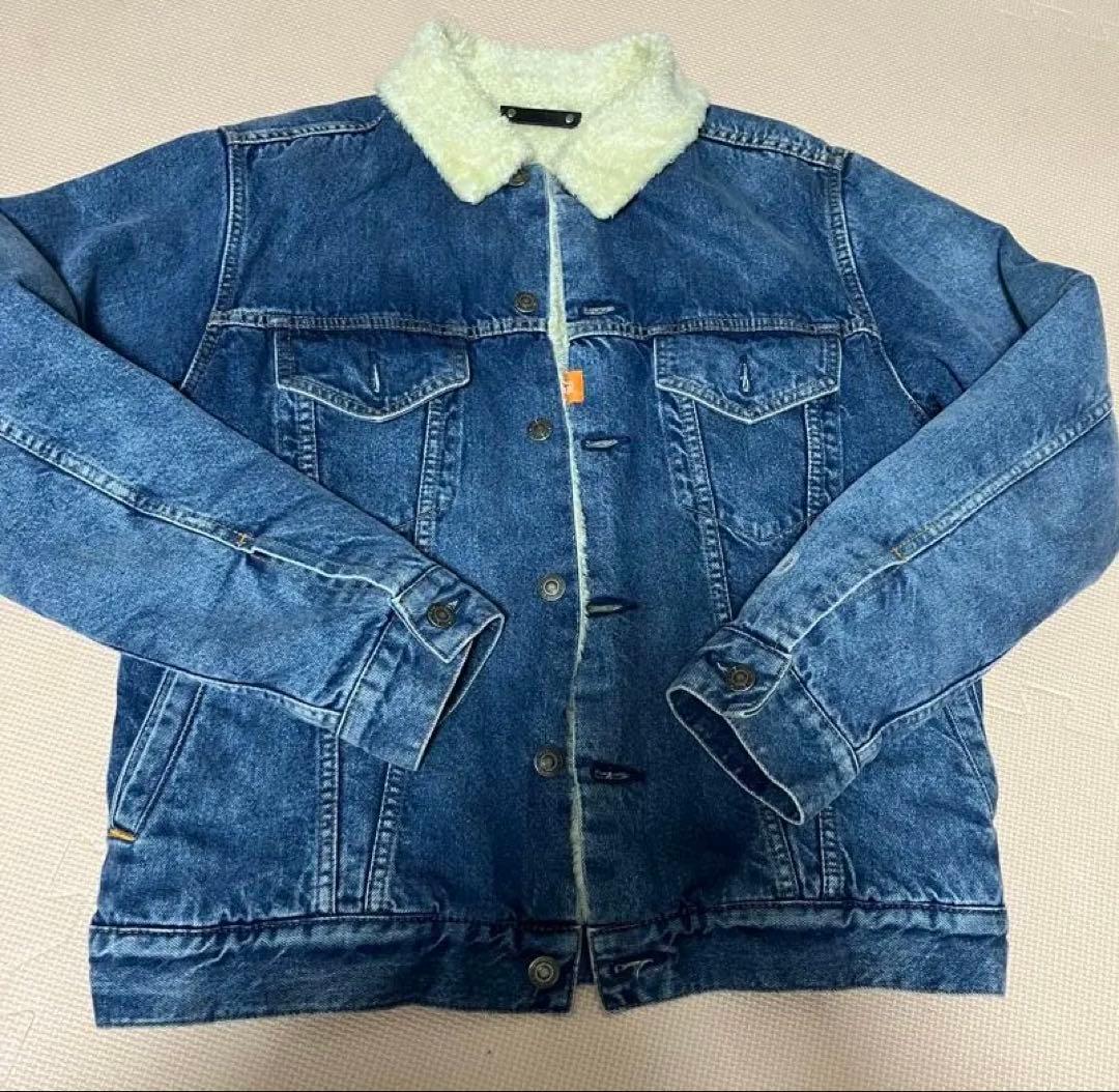 MINEDENIM WIND AND SEA ボア デニム ジャケット