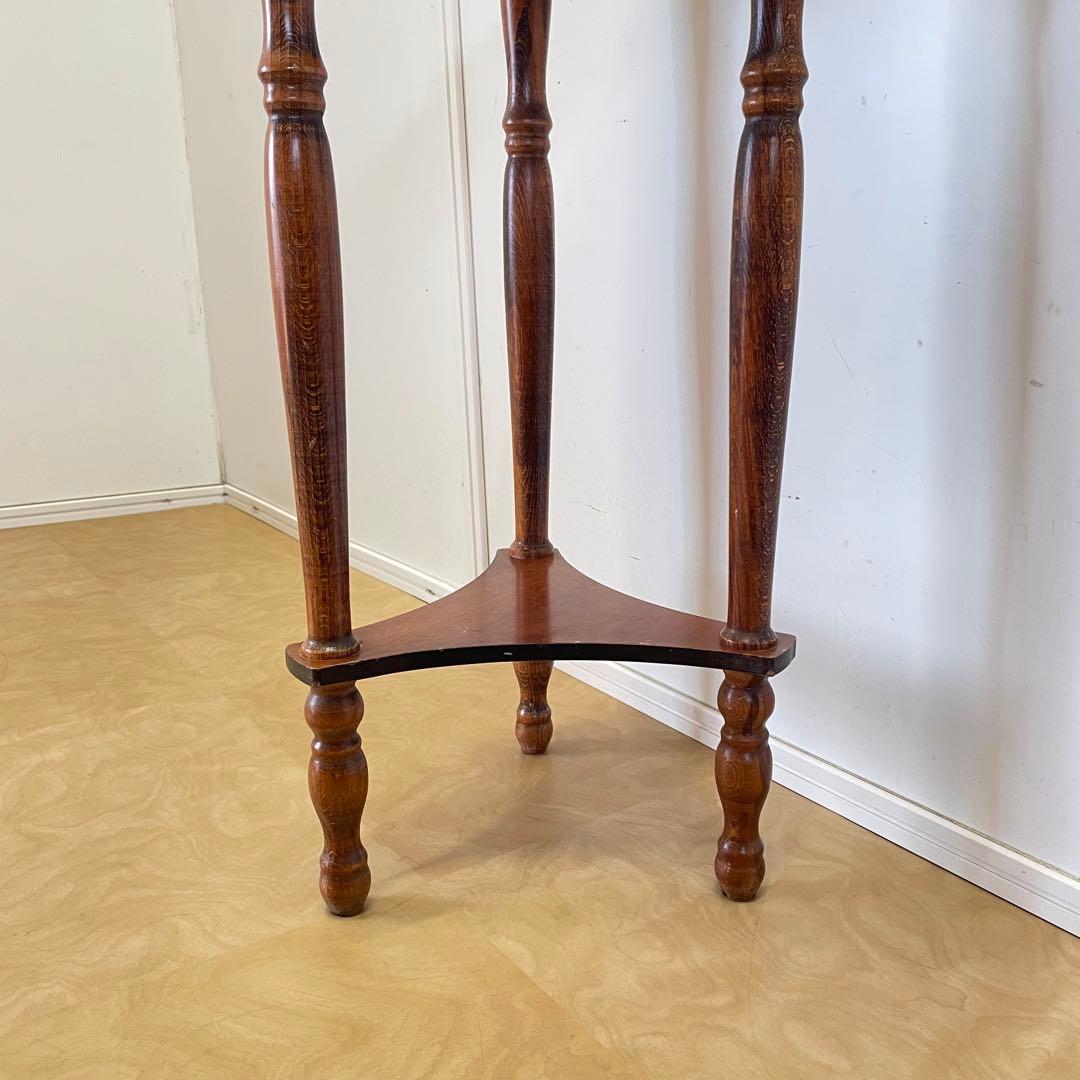 象嵌 サイドテーブル 花台 コンソール 飾り台 イタリア アンティーク調