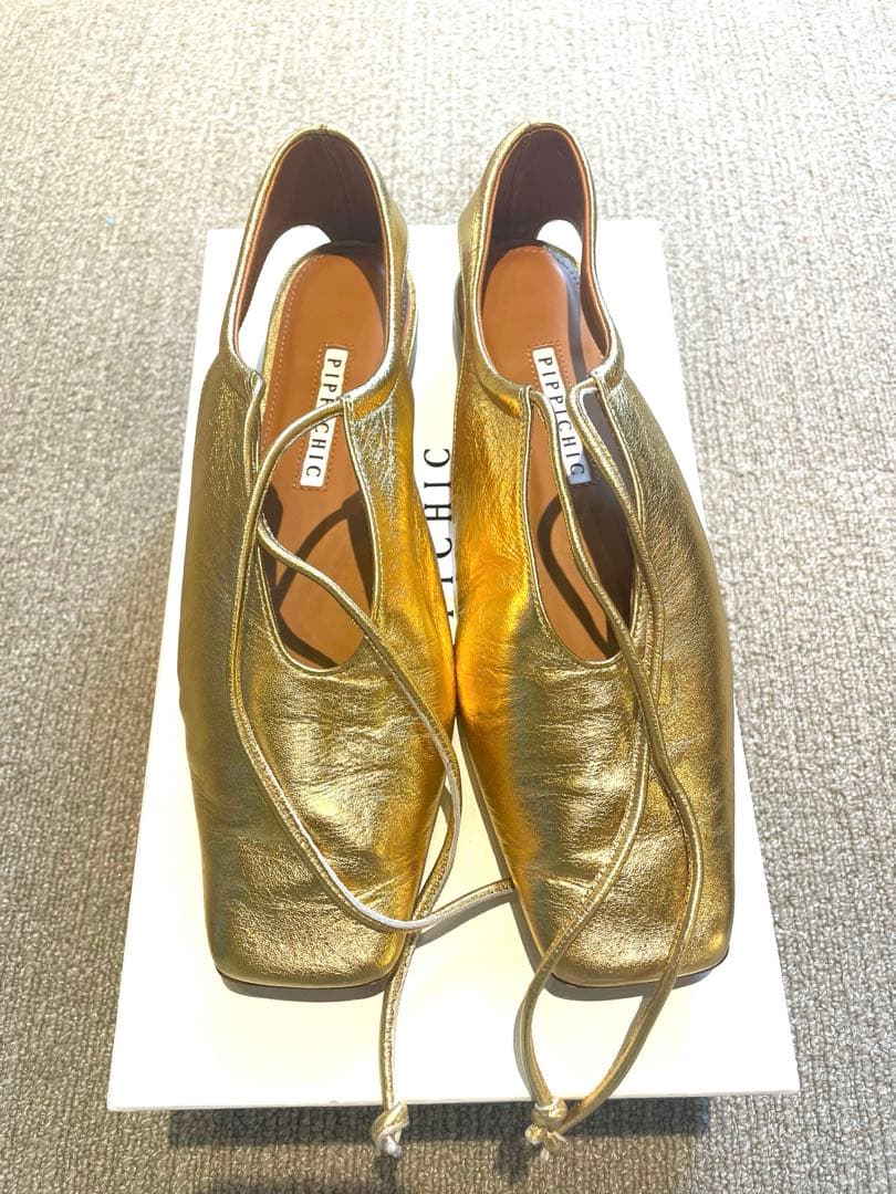 PIPPICHIC AMBERCOCO ゴールド 36 1/2 23.5cm