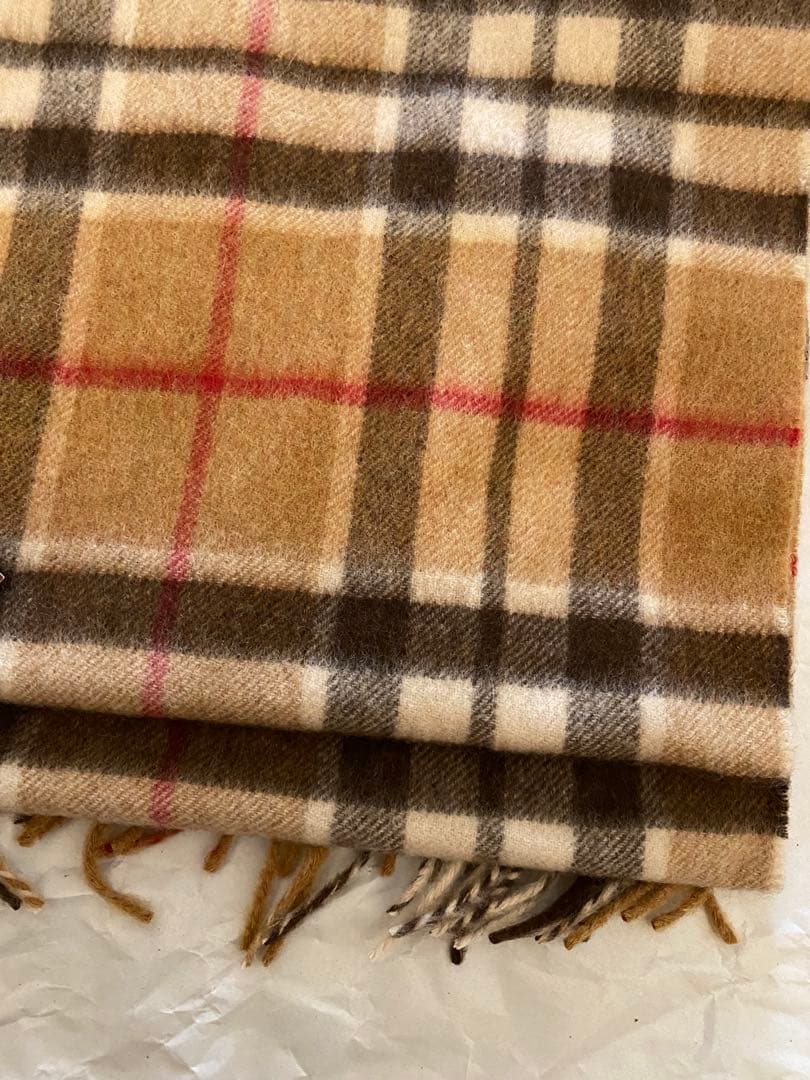 ジョシュアエリス JOSHUA ELLIS カシミヤ マフラー　キャメル