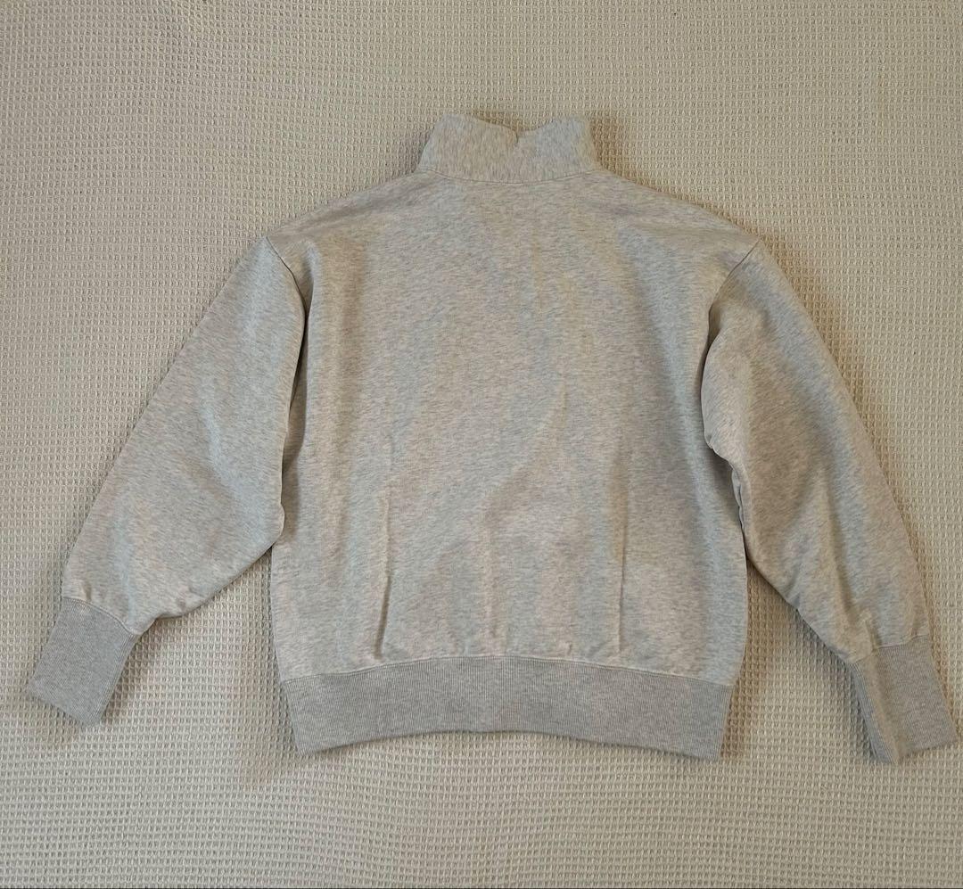 スピックアンドスパン　ラユット　ハーフジップスウェット