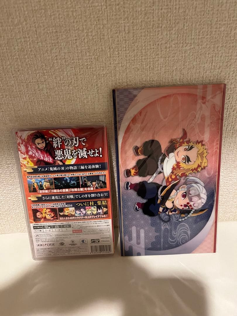 【新品未開封】鬼滅の刃 ヒノカミ血風譚２ マルチケース+缶バッチ　1点