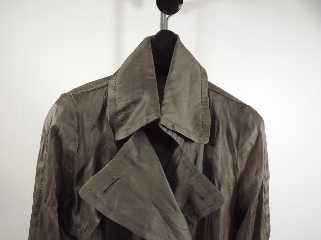 BURBERRY(バーバリー ブラック レーベル)日本製 薄手 トレンチ型コート